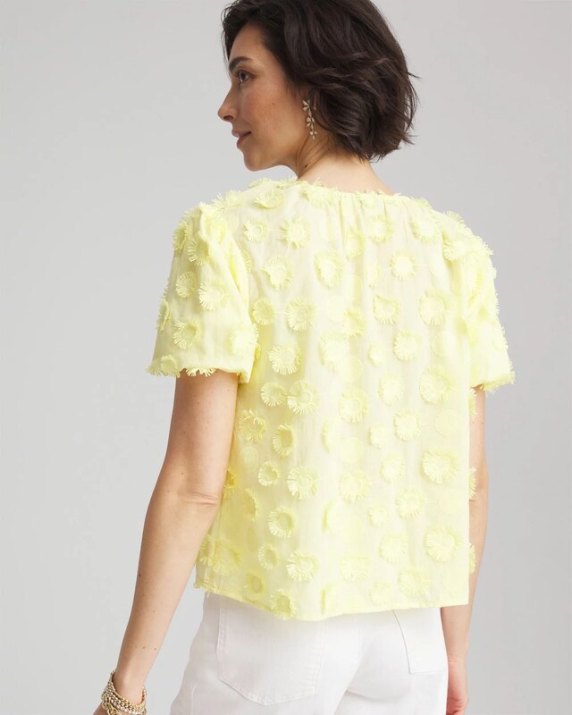 Floral Cutout 3D Top - image 3